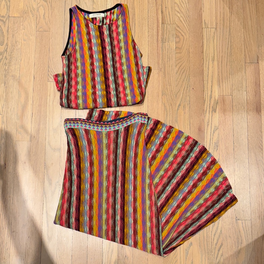 Aldo Martins Knit Top and Skirt Set